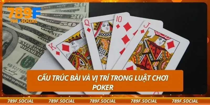 Cấu trúc bài và vị trí trong luật chơi Poker