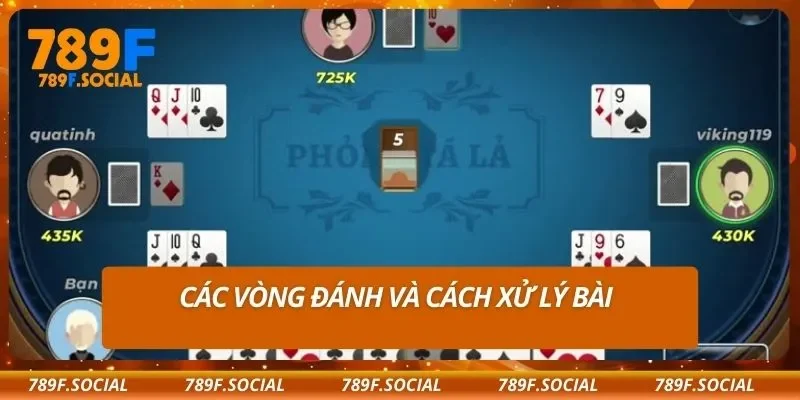 Các vòng đánh và cách xử lý bài